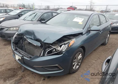 2016 Hyundai Sonata Se z USA, uszkodzony, nr VIN 5NPE24AF2GH337406